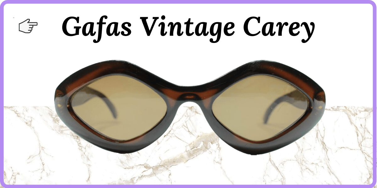 Gafas de Sol Vintage color Carey
